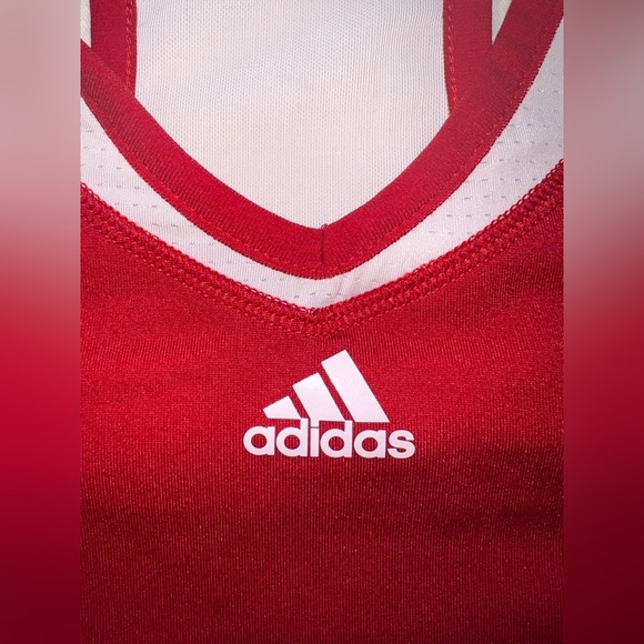 Adidas Red & White ATS Cool Racerback Tank Top | Size L - Picture 4 of 9
